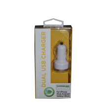 UGO DUAL USB CAR CHARGER IPOD/IPAD/IPHONE