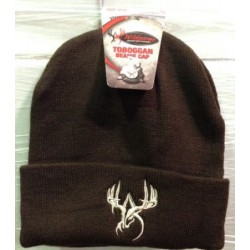 Wild Gm Toboggan Brn W/Tn Logo
